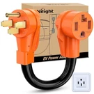 Nilight Ev Dryer Charger Adapter Cord 50 Amp To 30 4 Prong Pure Copper. Fixed Price $26.99.
