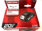 Brand New Craftsman Diehard Lithium-ion Battery 20V Max 946530. Fixed Price $50.00.