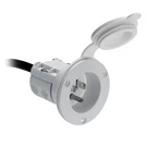 Minn Kota MKR-23 Ac Power Port (white)- 1865110. Fixed Price $20.29.