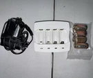 Tenergy Rechargeable RCR123A 4X Batteries And Charger. Fixed Price $21.89.