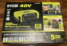Ryobi 40V 300-WATT Power Source/charger (tool Only) Brand New! Free Shipping. Fixed Price $100.00.