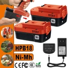 2PACK For Black & Decker Volt Battery/charger HPB18-OPE 244760-00. Fixed Price $257.00.