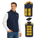 Heated Vest For Men With Power Bank,lightweight Fleece Hiking.... Fixed Price $136.32.