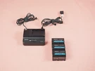 Sony BC-U1A Battery Charger Ac Adapter With Bp U-30 Batteries. Fixed Price $220.00.