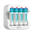 Czvv 3500MWH Rechargeable Aa Lithium Batteries 1.5V Li-ion Battery With Charger. Fixed Price $29.97.
