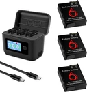 Action 3-PACK Battery Compatible For Dji Osmo 360, 6, 5, 4, 2100MAH. Fixed Price $23.00.