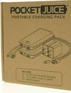 Tzumi 5769 Pocketjuice 8,000 Mah Portable Chargers In Black - 2 Pack New, Sealed. Fixed Price $31.45.