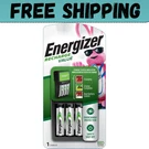 Energizer Rechargeable And Battery Charger With 4 Nimh Batteries. Fixed Price $15.45.