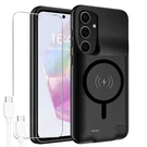 Samsung Galaxy A55/A35 12000MAH Battery Case Power Bank Wireless Charging. Fixed Price $64.20.