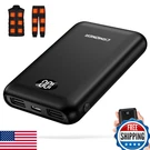 Camoner 5V 3A 10000MAH Power Bank For Heated Vest, Chair, Jacket, Blanket. Fixed Price $32.98.