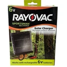 Rayovac Sportsman Recharge Outdoor Solar 6-VOLT Battery Charger New In Box Nib. Fixed Price $18.00.