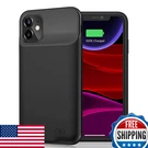 Jbubn Iphone 11 Battery Case 7000MAH Slim Power Bank Cover Black. Fixed Price $45.53.