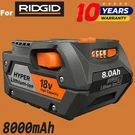 1PACK For Ridgid R840087 8.0AH Lithium Battery Rigid 18VOLT R840085 Power Tools. Fixed Price $48.82.