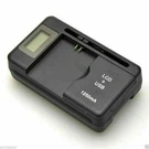 Mobile Universal Battery Charger Lcd Indicator Screen For Cell Phones 1 Usb-port. Fixed Price $5.48.