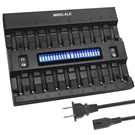 Mieklale 20+2 Bay Aaa Battery Charger With Smart Lcd Display Fast Charging Fo. Fixed Price $59.96.