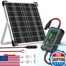 Sunapex 12V Solar Battery Charger: 20W Waterproof Panel Kit - Aluminum Tri. Fixed Price $66.04.
