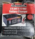 Chicago Electric Power System 6/12 Volt 2/6 Amp Dual Rate Battery Charger #45005. Fixed Price $45.00.