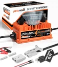 Lithiumlogic 72V 10A LIFEPO4 Charger With SB50 Anderson Plug & Accessory Wires. Fixed Price $119.99.