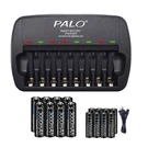 Rechargeable And Batteries With Charger, 8 3000MAH Pack.... Fixed Price $43.35.