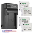 Kastar Battery Ac Wall Charger For Canon NB-11L CB-2LD Elph 360 Hs Camera. Fixed Price $6.99.