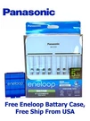 Panasonic Eneloop 8 Cells Smart Charger Aaa Batteries BQ-CC63 With Free Case. Fixed Price $49.87.