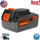 4X 8.0AH LB2X4020 Battery/ LCS1620 Charger For Black & Decker Lithium 20V LBXR20. Fixed Price $24.98.