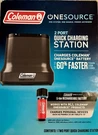Coleman Onesource 2-PORT Quick-charging Station New. Fixed Price $12.50.