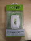 Hottips Rectractabe Wall & Car Charger. Fixed Price $9.99.