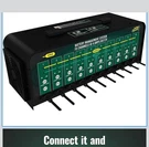 Battery Tender 10 Multibank Charger - 40 (4 Amps Per Bank) Selectable. Fixed Price $550.00.