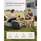 Uimoso Portable Power Station Solar Generator 3600W 3840WH With 10 Output Ports. Fixed Price $1333.94.