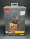 Hahnel Twin Battery Charger For Olympus BLN-1, BLS-5, BLH-1 Pro Cube 2, New. Fixed Price $49.95.