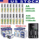 Ebl Lot Aaa 9V Rechargeable Batteries / Ni-mh Ni-cd Wall Charger. Fixed Price $28.99.