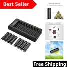 Reliable 8 Pack Rechargeable Aa Batteries With Bay Charger Eco-friendly Tech. Fixed Price $42.49.