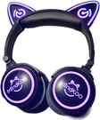 Mindkoo Cat Ear Headphones Wireless Bluetooth Led Glowing Gaming Headset Black. Fixed Price $21.59.