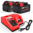 18V Compatible Battery Charger Dual Port Fast Charging For Milwaukee N12-18C. Fixed Price $114.99.