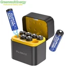 Pujimax 4255MWH Aa 1.5V High Capacity Rechargeable Lithium Batteries + Charger. Fixed Price $19.99.