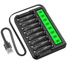 Ebl Smart Charger Built-in Cable For Aaa Ni-mh Ni-cd Rechargeable Batteries. Fixed Price $18.89.