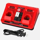 Dual Port M12 Charger Replacement For Milwaukee 12V Battery 48-11-2412. Fixed Price $35.99.