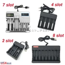 2-8 Slots Universal Battery Charger For Aaa 9V Ni-mh Rechargeable Batteries. Fixed Price $9.86.