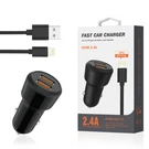 Reiko Portable Travel Home Car Phone Charger With Built In Long Cable New. Fixed Price $19.95.