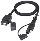 18AWG Usb Cable,sae TO2.1A Waterproof Port Power Socket Connector .... Fixed Price $17.99.