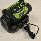 Ego Power+ BA1400T 2.5AH Battery And CH2100 Charger Set. Fixed Price $101.75.