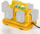 6-PORT Charger Station For Dewalt 20V MAX/60V Flexvolt DCB200 DCB203 DCB204. Fixed Price $98.69.