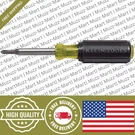 Klein Tools 32476 Multi-bit Screwdriver / Nut 5-IN-1 Phillips Slotted New. Fixed Price $12.98.