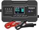 Nexpeak 10-AMP Car Battery Charger, 12V And 24V Smart Fully Automatic 10AMP. Fixed Price $55.99.