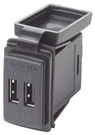 Blue Sea Dual Usb 4.8A Charger Port 12/24VDC Switch Mount. Fixed Price $68.00.