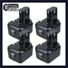 2X Battery For Hitachi EB1220BL EB1214S EB1212S Nicd 12V WR12DMR CD4D DH15DV C5D. Fixed Price $73.98.