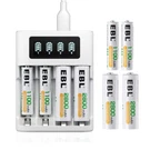 Aaa Rechargeable Battery 8 Counts With Charger - Lcd Smart. Fixed Price $28.79.