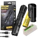 Nitecore MH10 V2.0 1200 Lumen Dual-fuel Usb-c Rechargeable Led Flashlight, Battr. Fixed Price $64.95.