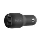 Belkin CCB001BTBK Dual Usb-a Bosstcharge Car Charger 24W 5V Dc Black. Fixed Price $37.69.
